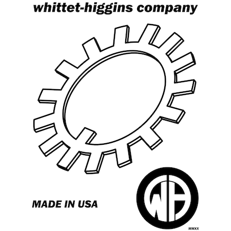 Whittet-Higgins Precision Lockwasher PWF-06